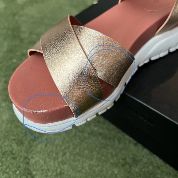 Cole Haan Zerogrand rose gold sandals - Picture 10 of 11